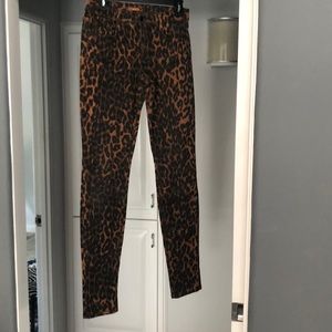 Joe's Leopard print jeans